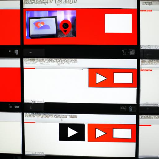 Màn hình máy tính hiển thị các tùy chọn thumbnail khác nhau cho video YouTube